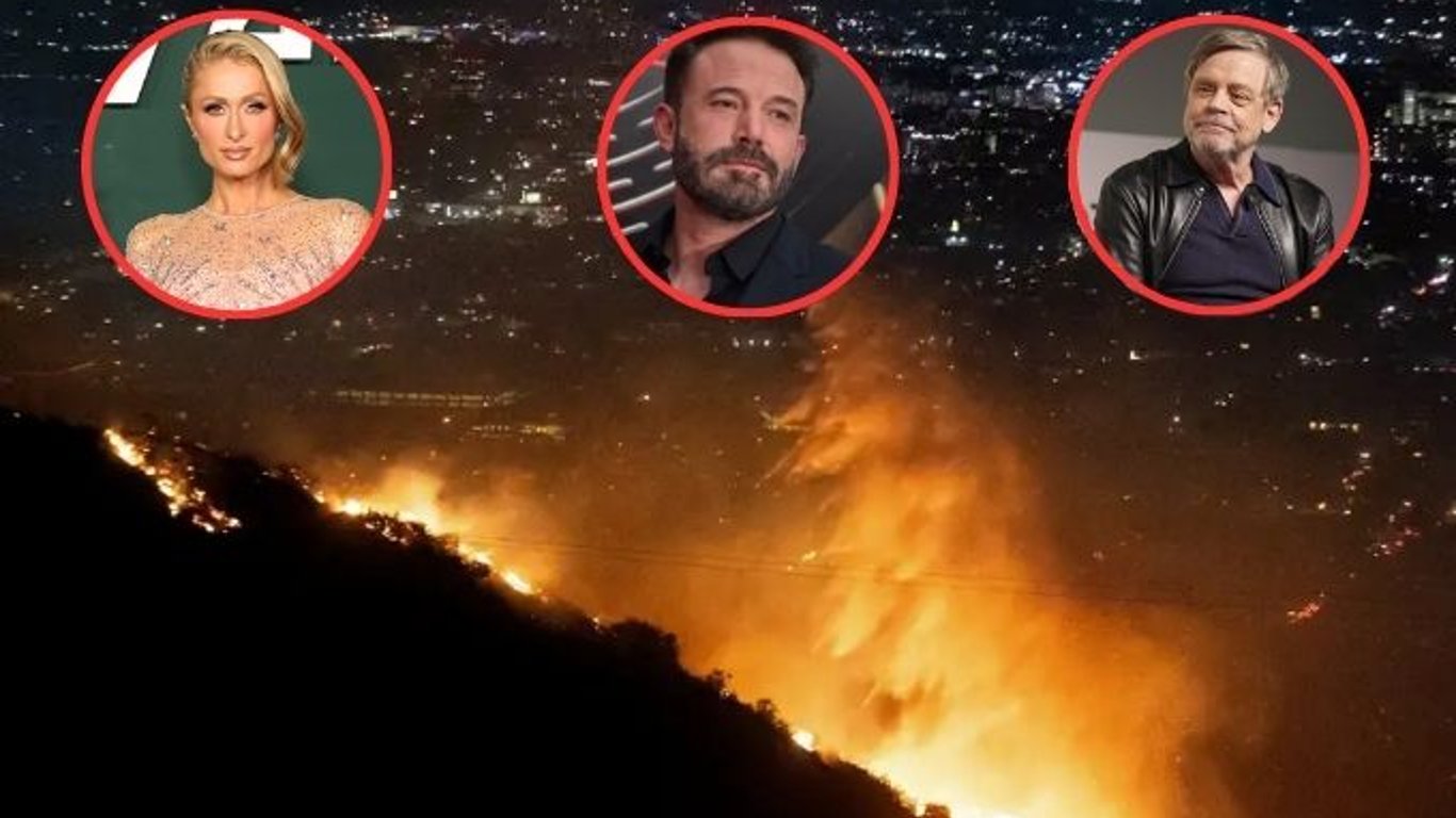 Incendios arrasan hogares de celebridades en Los Ángeles y generan evacuaciones masivas