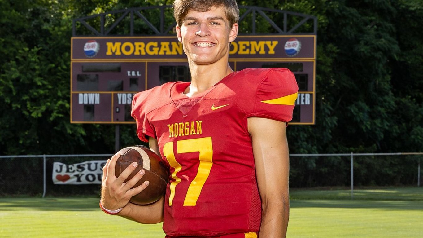 Tragedy Strikes Selma Community as Morgan Academy Quarterback Caden Tellier Dies