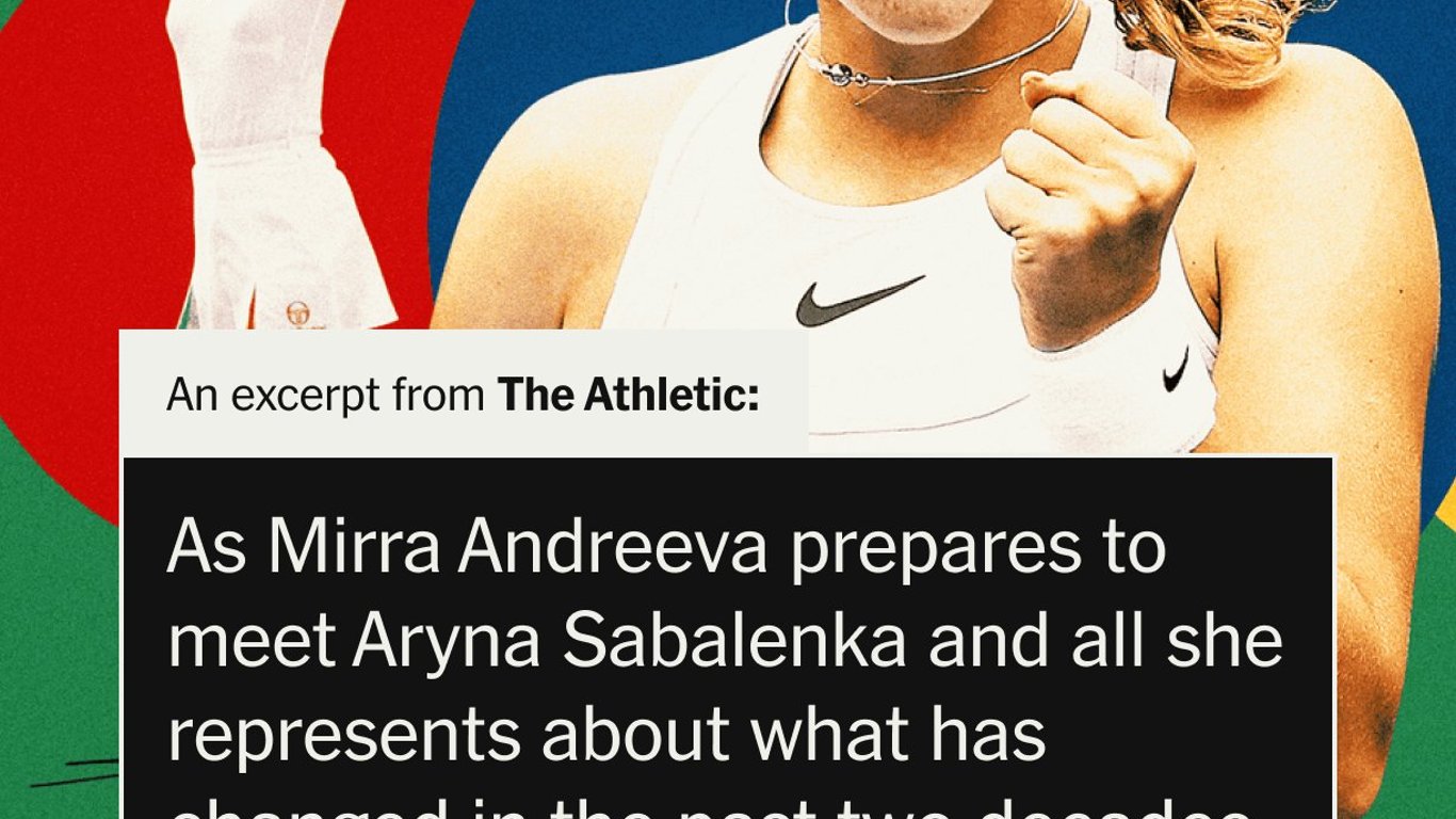 La prodigio del tenis adolescente Mirra Andreeva lista para desafiar a la número uno del mundo Sabalenka en el Abierto de Australia.