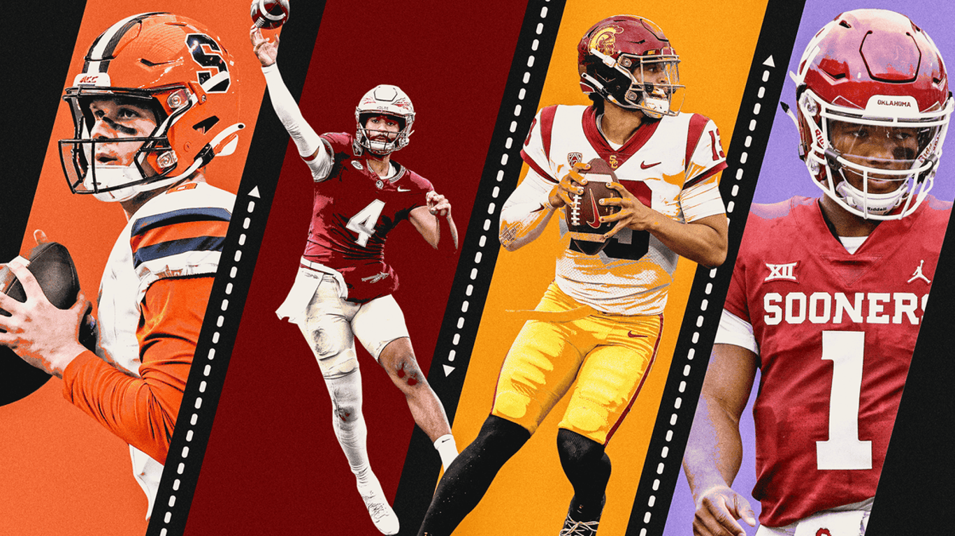 El viaje de los mariscales de campo élite del fútbol universitario: transferencias, desafíos y incertidumbre.