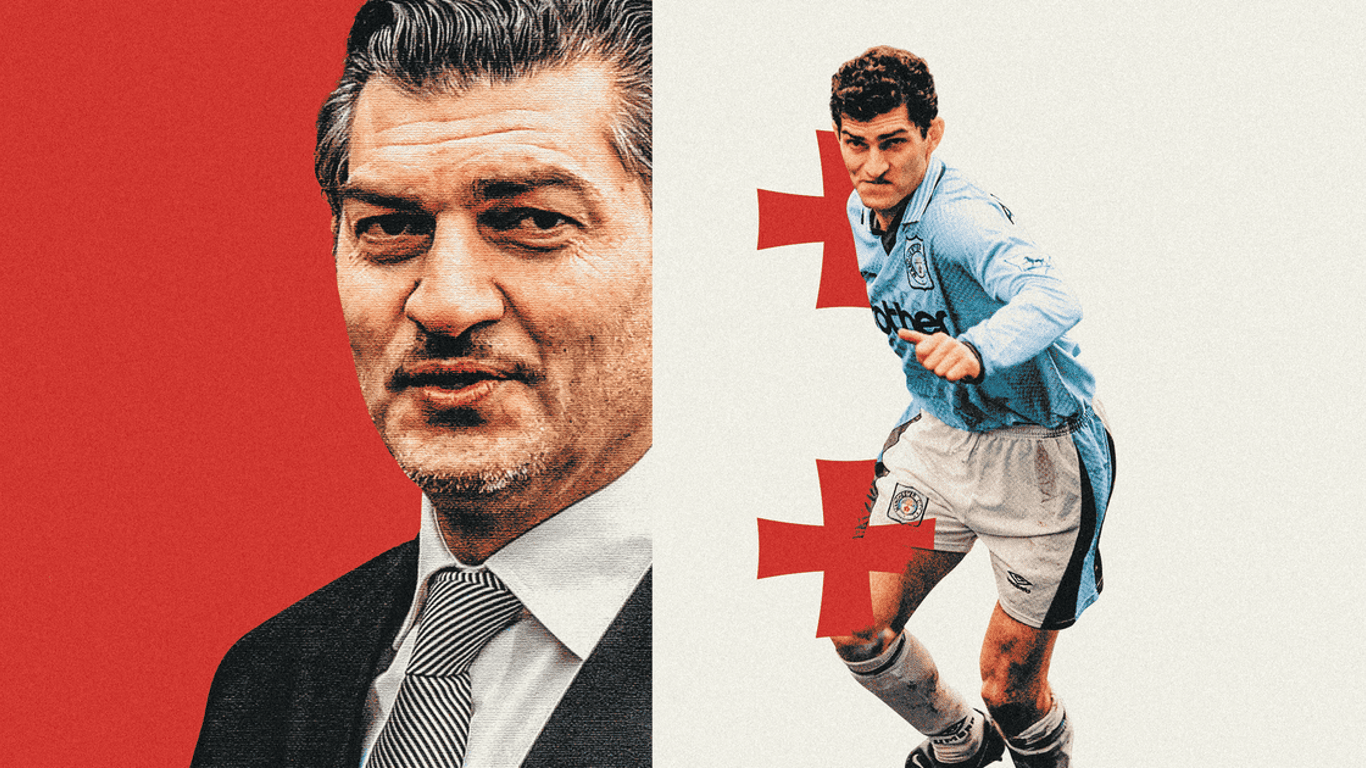 De delantero del Manchester City a presidente de extrema derecha: el asombroso cambio de Kavelashvili.