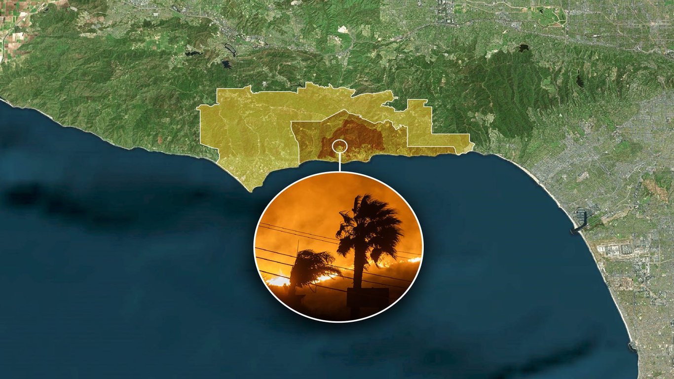 Incendio en Franklin en Malibu aumenta, provocando evacuaciones y elevando la alerta en la comunidad.