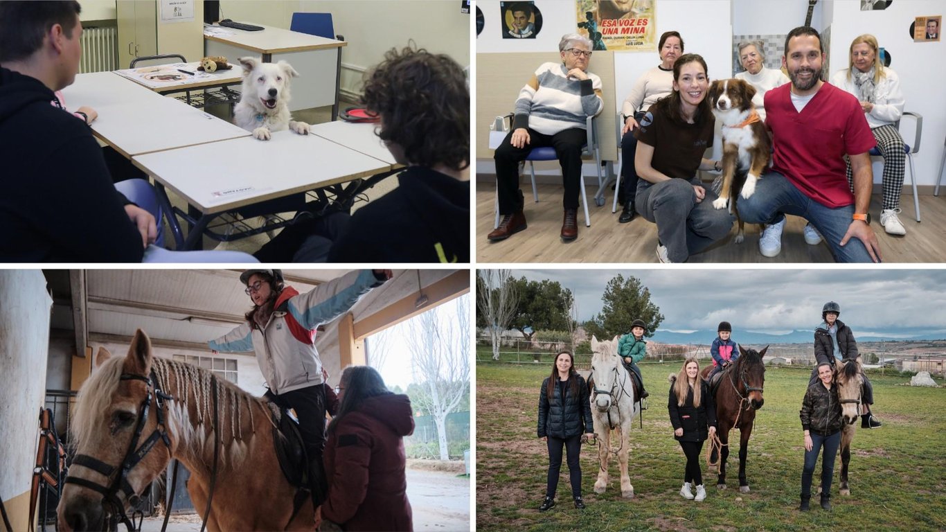 Terapia asistida con animales transforma la salud mental en La Rioja