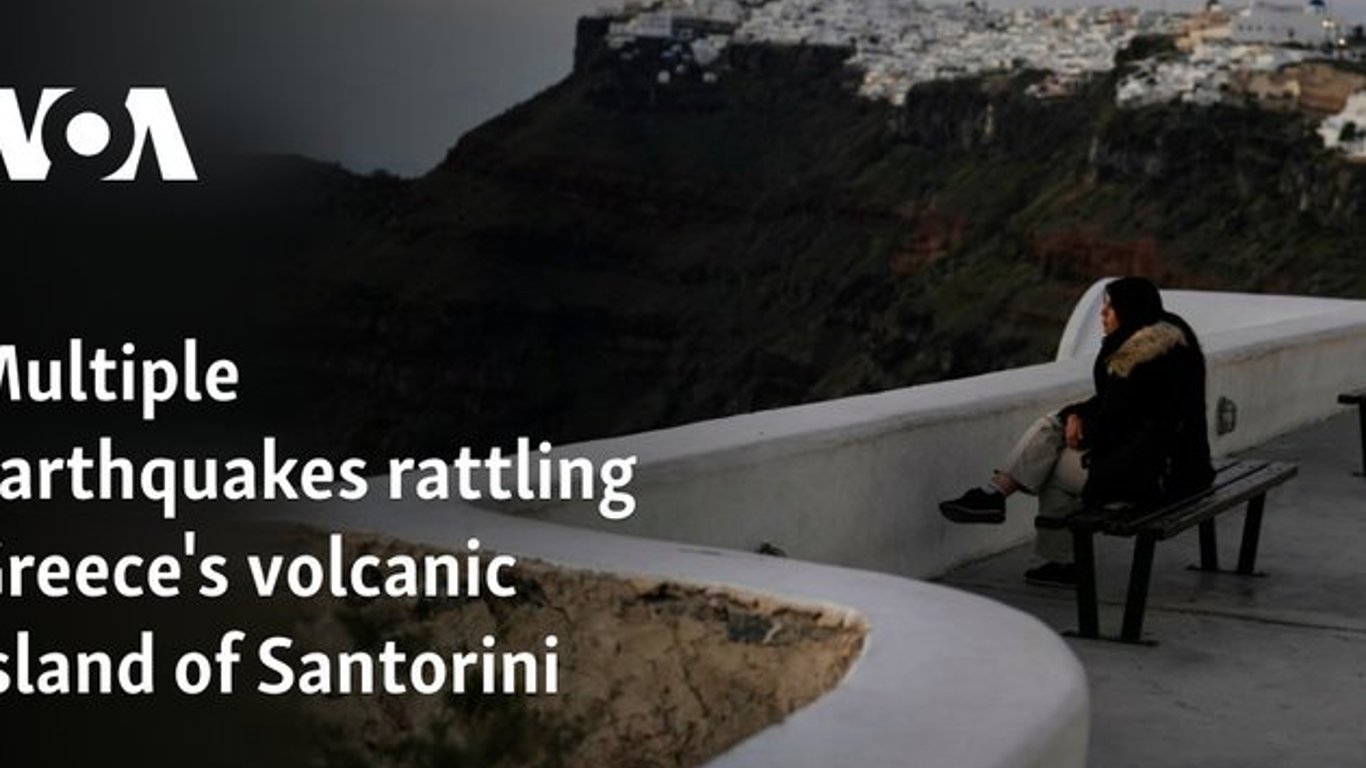 Santorini en alerta tras una serie de terremotos que activa alertas de seguridad y precauciones.