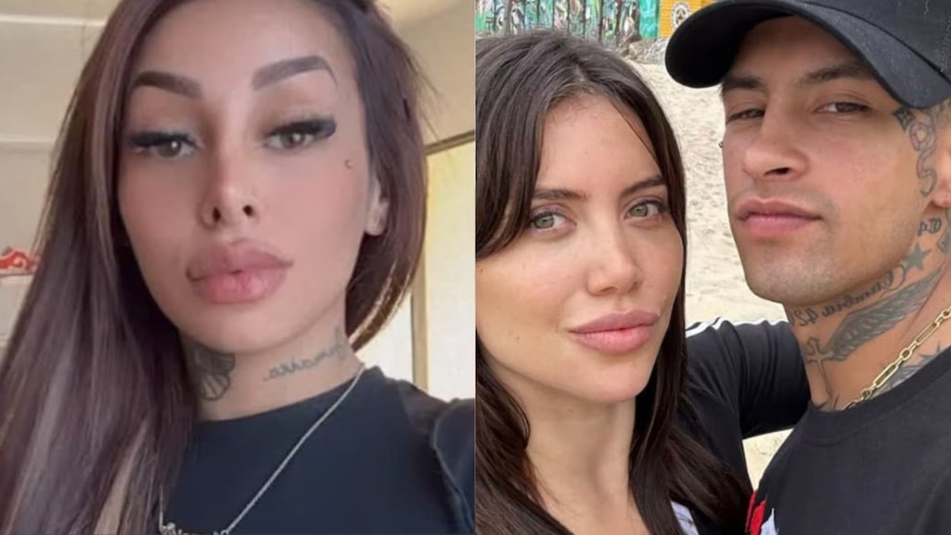 Triángulos amorosos y redes sociales: El drama se desata en la separación de L-Gante y Wanda Nara.