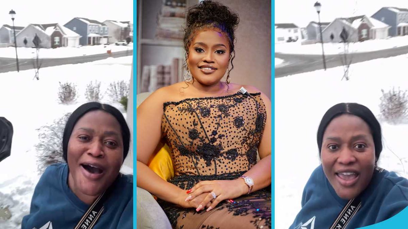 Las penas invernales de MzGee: Un sincero llamado a Ghana en medio de las luchas nevadas en EE. UU.