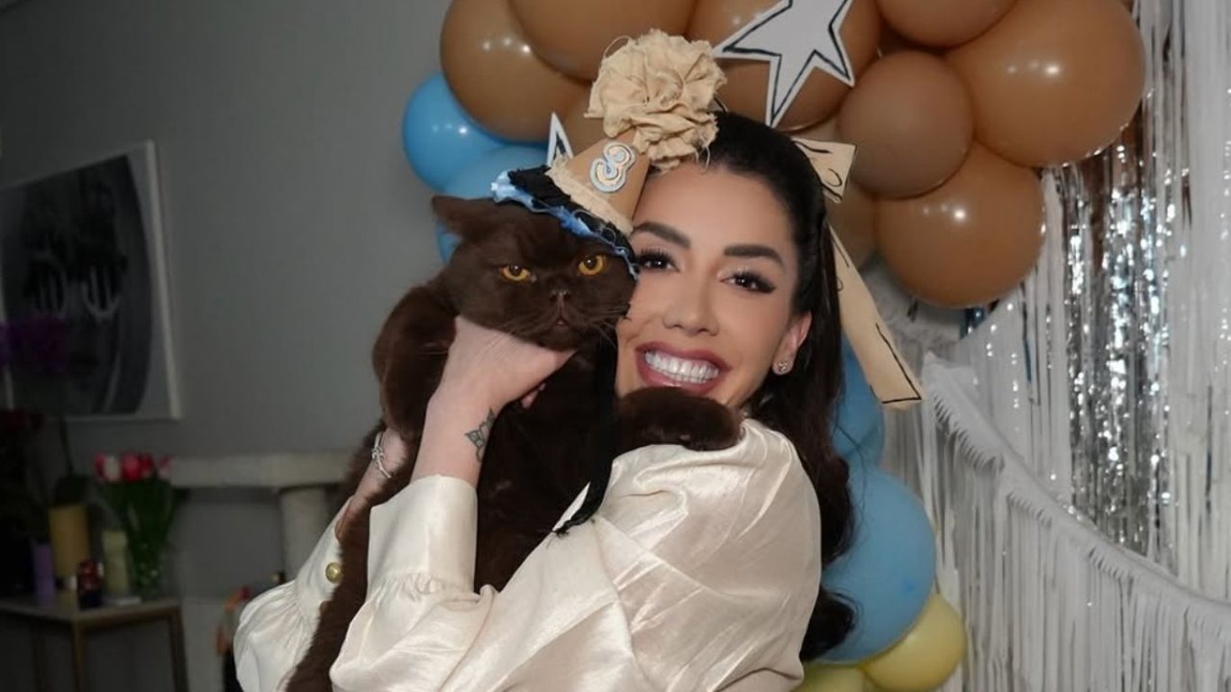Karime Pindter celebra con lujo el cumpleaños de su gato Norris en gran fiesta