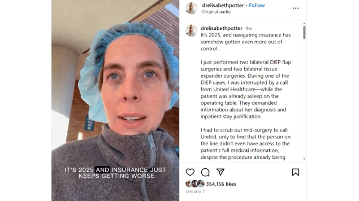 Cirujano contra gigante de seguros: una batalla por la atención al paciente desata un debate nacional.