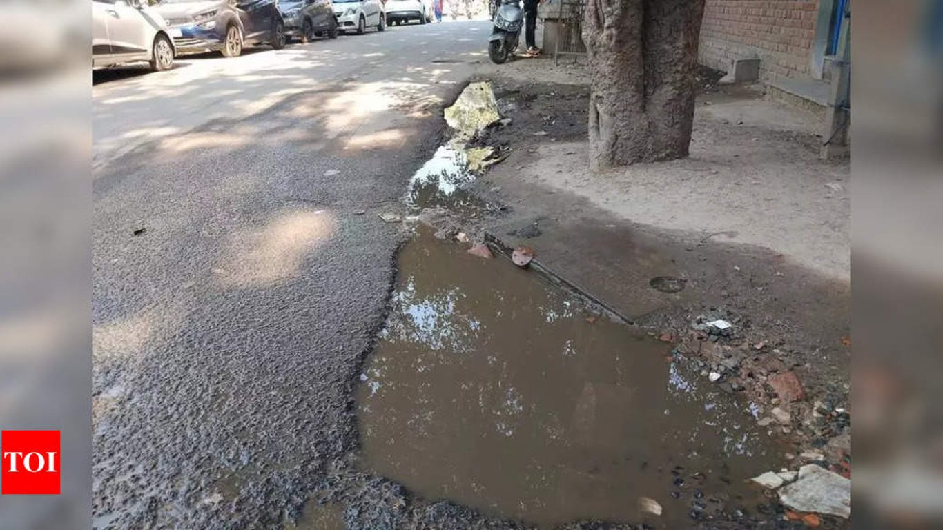 Crisis de aguas residuales en Sushant Lok 1: Residentes enfrentan agua contaminada y riesgos para la salud.