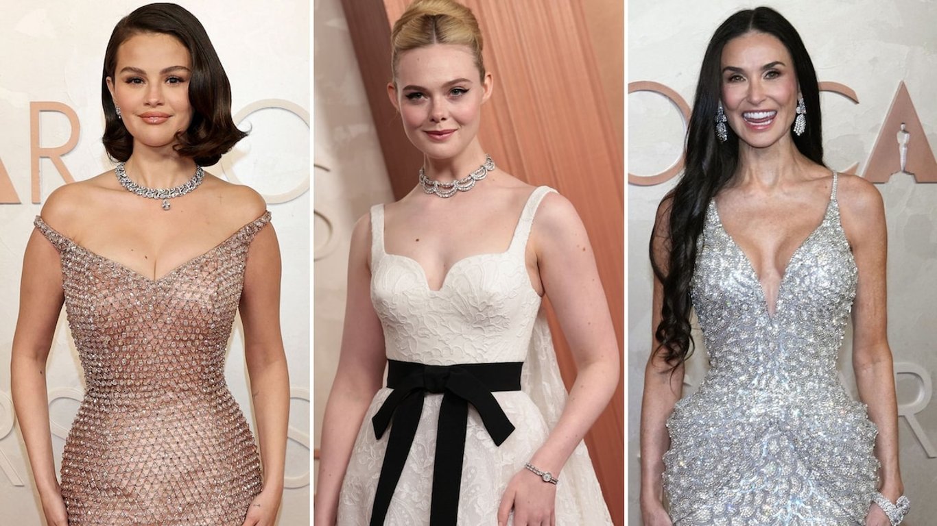 Deslumbrante desfile de joyería en la alfombra roja de los Premios Oscar 2025