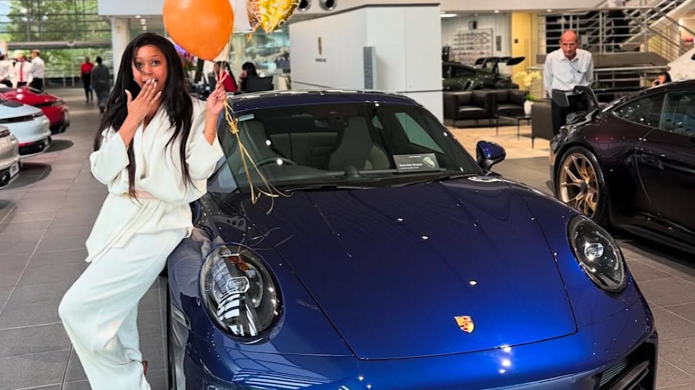 Minnie Dlamini Llama la Atención con Regalo de Porsche Lujoso de su Nuevo Novio en el Día de San Valentín.