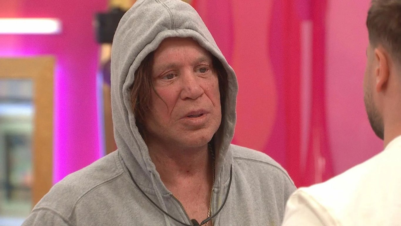 Mickey Rourke expulsado de Celebrity Big Brother por comportamiento agresivo