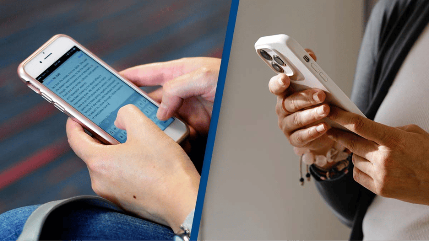 Dispositivos duales, doble problema: Los riesgos ocultos para la salud mental de manejar dos teléfonos inteligentes.