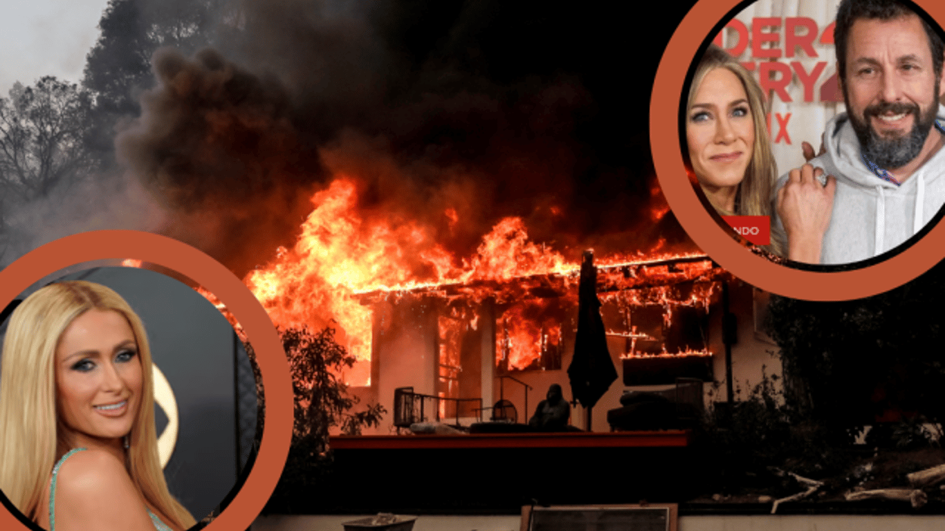 Fires in Los Angeles devour celebrity homes and unleash a humanitarian crisis.