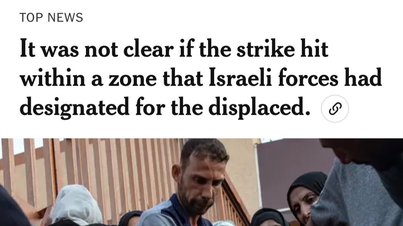 Tragedy Strikes: 25 Lives Lost in Gaza Camp Strike