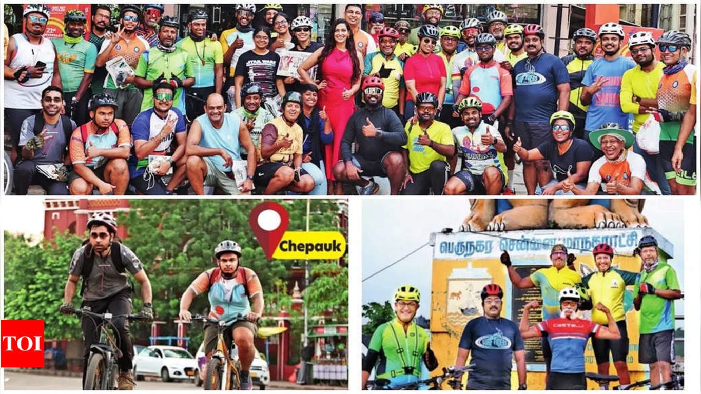 La búsqueda del tesoro en bicicleta de Chennai une a la comunidad en diversión, fitness y exploración del patrimonio.