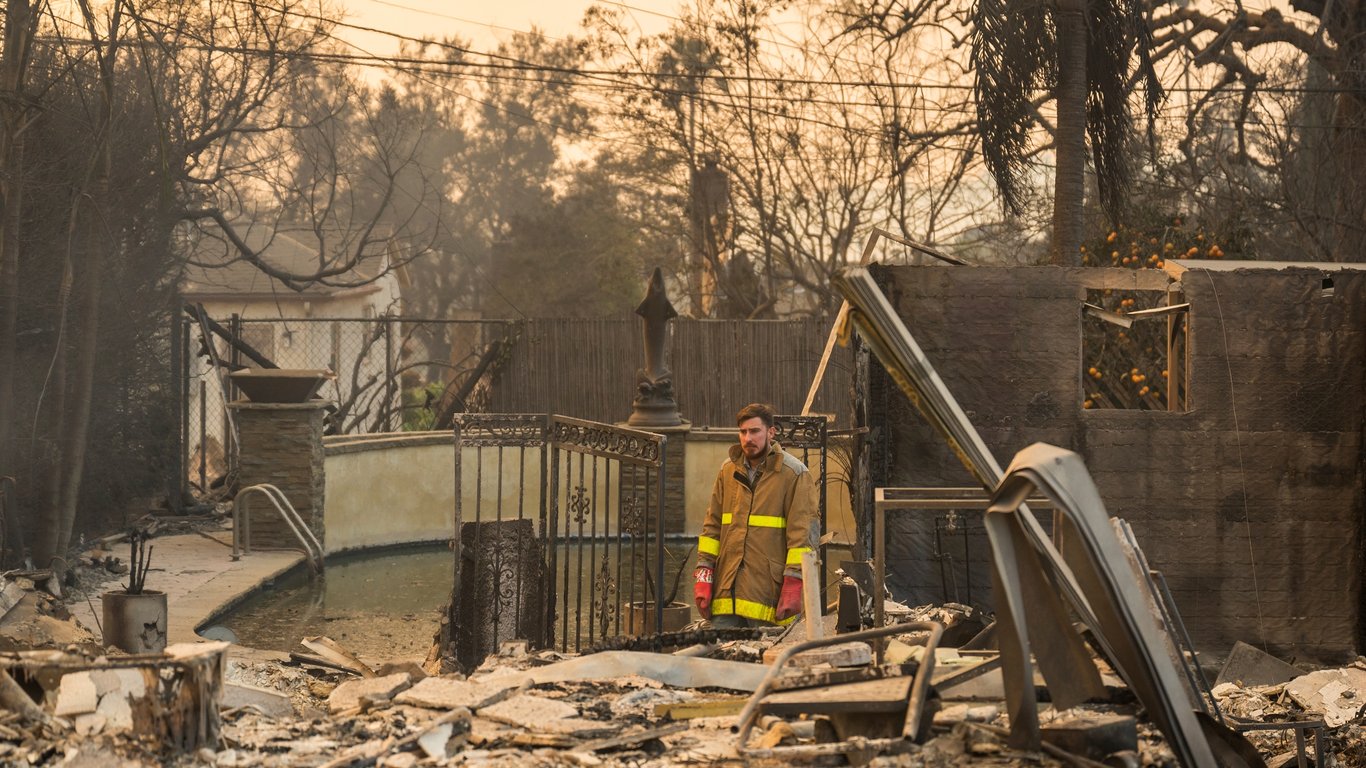 Gloria Sandoval, face of the tragedy after the fires in California.