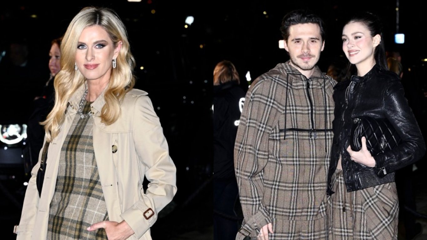 Brillo y tartán: Celebridades deslumbran en la Semana de la Moda de Londres