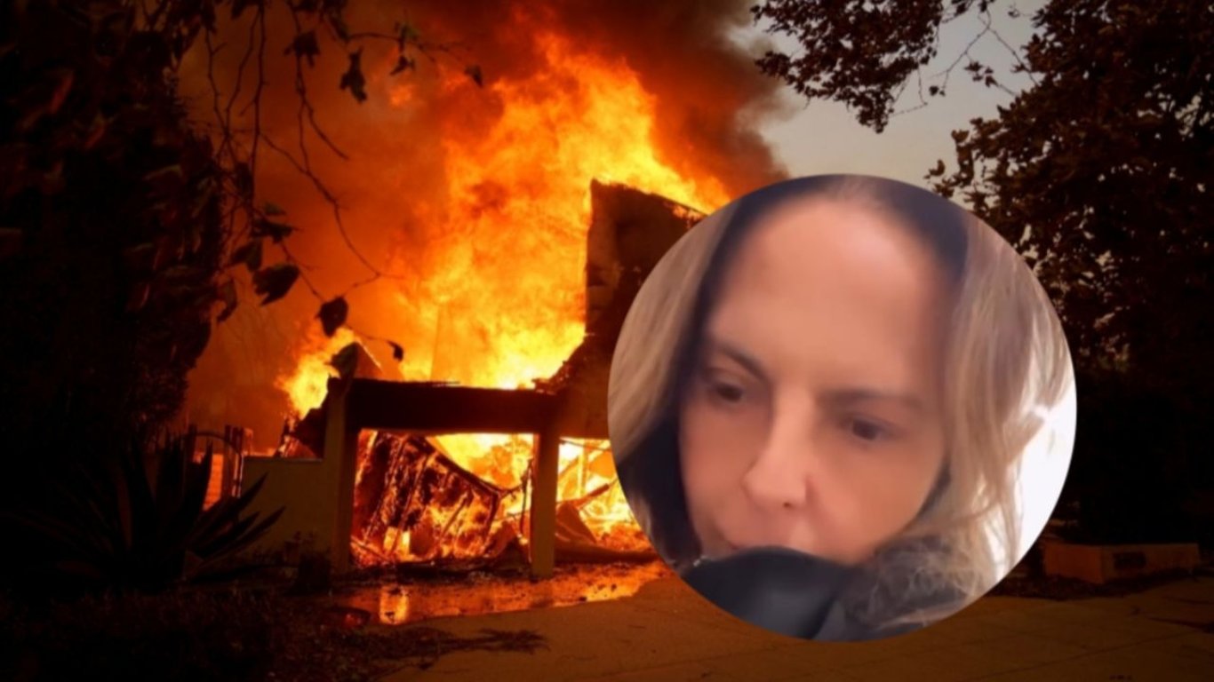 Desgarradora evacuación de Kate del Castillo por devastadores incendios en LA