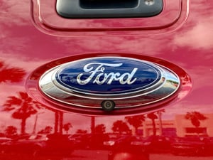 Ford Sync 1 Truck Tailgate Logo Backup Camera Kit