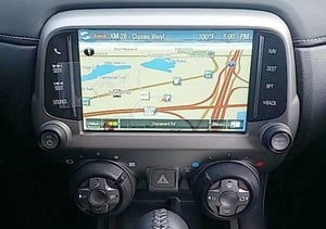 2010-2015 Chevrolet Camaro MyLink® GPS Navigation Radio Upgrade