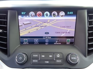 2017-2019 GMC Acadia IntelliLink® IO6 GPS Navigation Radio Upgrade