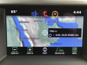 GM Middle East MAM IO6 GPS Navigation Radio Upgrade