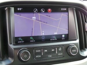 2015 GMC Canyon IntelliLink® IO6 GPS Navigation Radio Upgrade