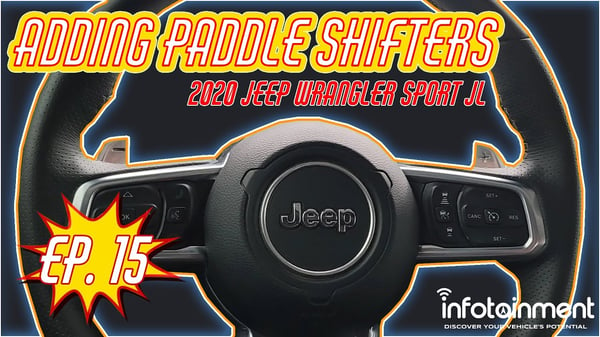 Adding paddle shifters to Jeep