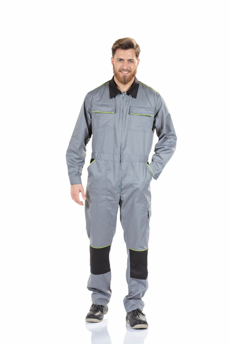 Mechanic dressed in a workshop overalls to wear as a work uniform