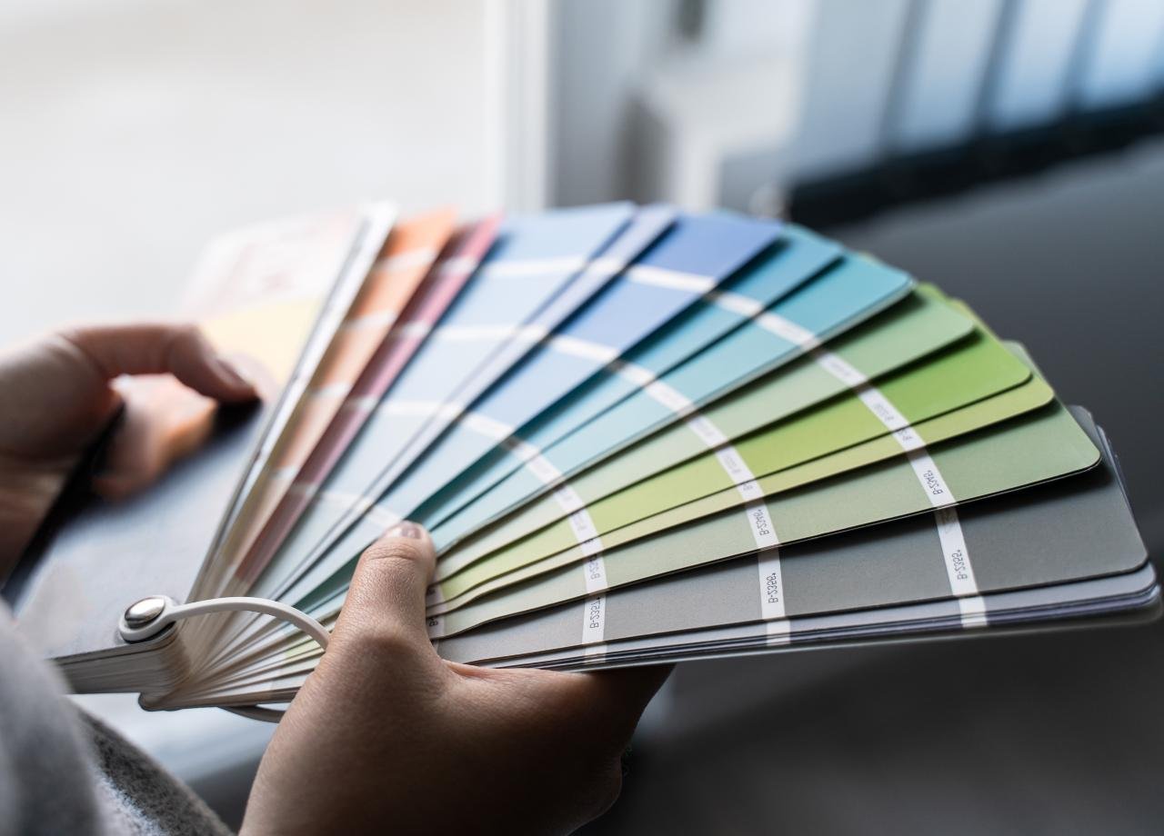 palete de cores