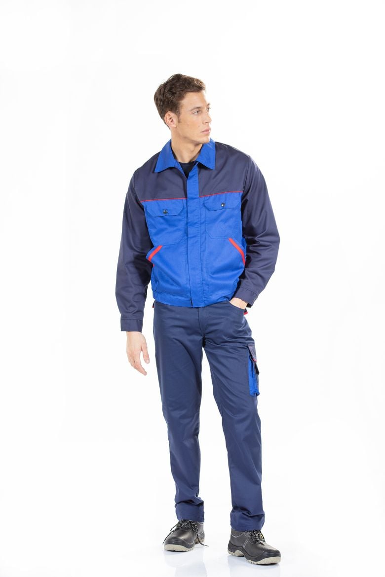 Worker wearing a Work Jacket for Men as workwear.