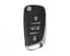 peugeot-flip-remote-key-shell-chrome-3-button-without-battery-holder-modified