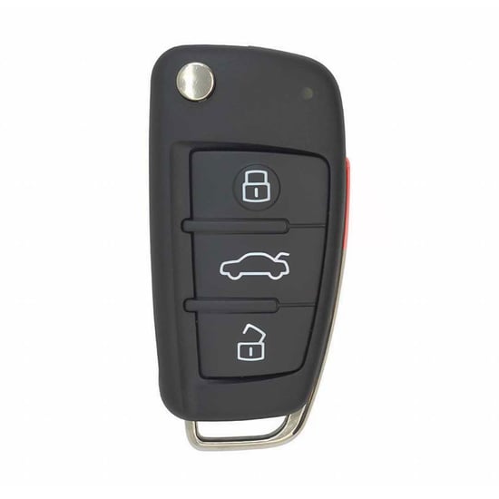 audi-q7-genuine-flip-remote-key-31-buttons-315mhz-4f0837220a