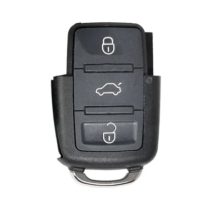 vw-flip-remote-key-shell-3-buttons-with-battery-holder