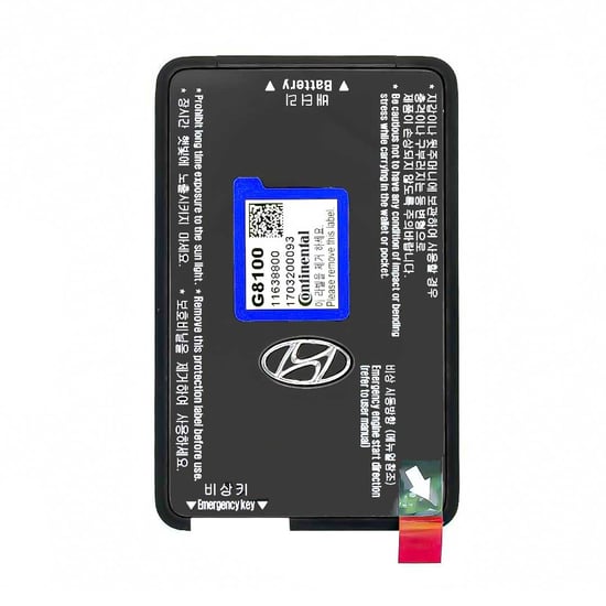 hyundai-azera-2018-2019-genuine-smart-key-card-433mhz-95443-g81004x
