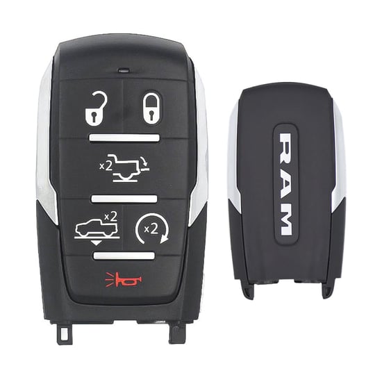 dodge-ram-2019-2024-genuine-smart-remote-key-6-buttons-433mhz-68584156aa