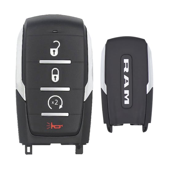dodge-ram-2019-2024-genuine-smart-remote-key-4-buttons-433mhz-68584153aa
