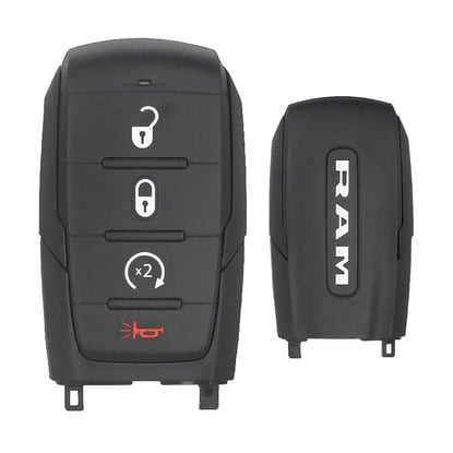 dodge-ram-2019-2024-genuine-smart-remote-key-4-buttons-433mhz-68575610aa