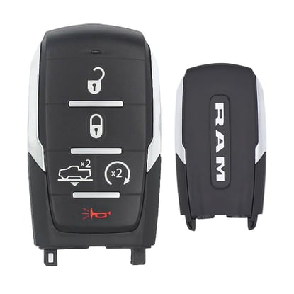 dodge-ram-2019-2024-genuine-smart-remote-key-5-buttons-433mhz-68584154aa-68575603aa