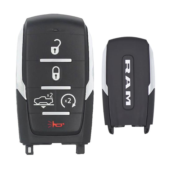 dodge-ram-2019-2024-genuine-smart-remote-key-5-buttons-433mhz-68584154aa-68575603aa