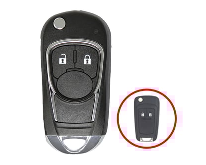 opel-chevrolet-flip-remote-key-shell-modified-type-2-buttons