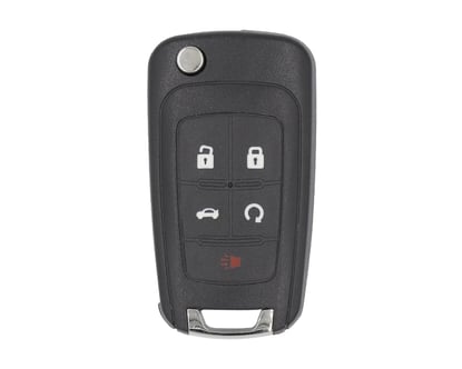 chevrolet-impala-flip-proximity-remote-key-5-buttons-315mhz-fcc-id-oht05918179