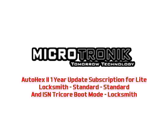 microtronik-autohex-ii-1-year-update-subscription