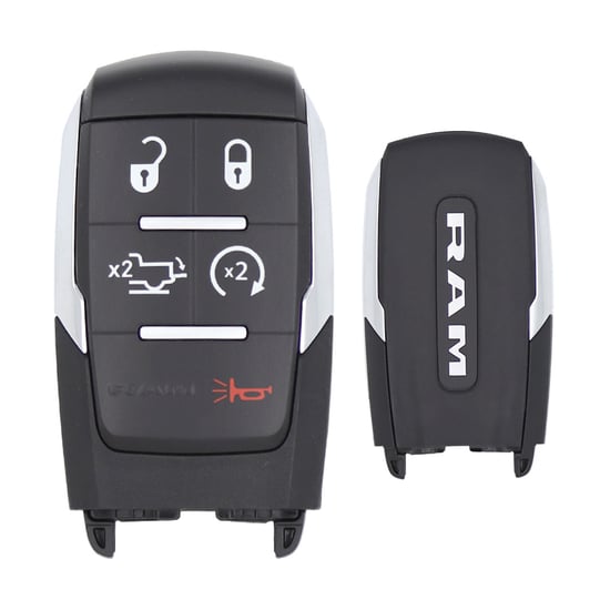 dodge-ram-2019-2024-genuine-smart-remote-key-5-buttons-433mhz-68575429aa