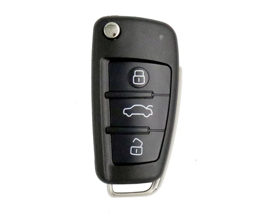 audi-a6l-q7-flip-remote-key-3-buttons-315mhz-8e-transponder