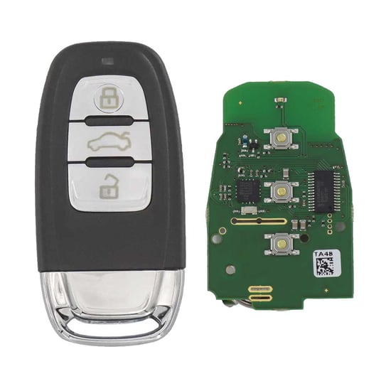 abrites-ta48-audi-bcm2-keyless-original-pcb-with-key-shell-868mhz