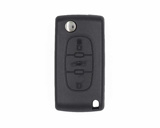 peugeot-407-408-0523-model-flip-remote-key-3-buttons-433mhz-ask-pcf7941a-transponder-va2-blade