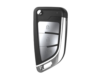 xhorse-flip-remote-key-3-buttons-silver-color-wire-type-xkkf23en