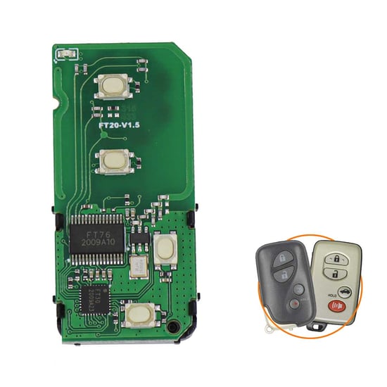 lonsdor-0140b-toyota-4d-smart-remote-key-pcb-4-buttons-31435mhz